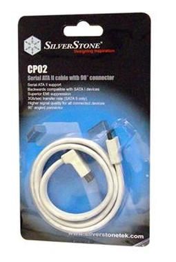 Silverstone SST-CP02 / Serial ATA II-Kabel / 90-Grad-Stecker / 50 cm