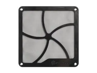 Silverstone SST-FF122B / Gitter mit Staubfilter / für 120-mm-Lüfter / magnetische Befestigung