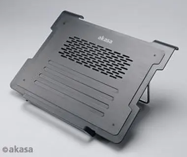 Akasa AK-NBCH-30BK Kühlpad für 15,6-Zoll-Laptop / 5 Grad Neigungsverstellung / USB / Schwarz