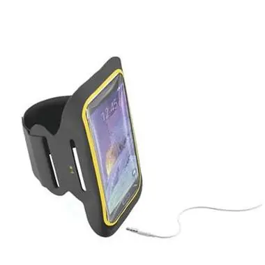 CellularLine ARMBAND FITNESS Sports Softcase / für Smartphones bis Größe 5" / schwarz