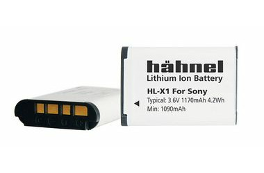 Hähnel HL-X1 / kompatibler Akku Sony NP-BX1 / 1170mAh / 3,6V / 4,2Wh