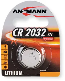 Ansmann Lithiumbatterie CR2032 / 1 Stück / Blister