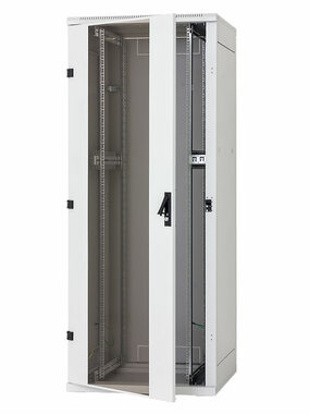 Triton 19" Rackschrank 42HE/800x1000 / abnehmbar / perf. Türen vorne und hinten / schwarz