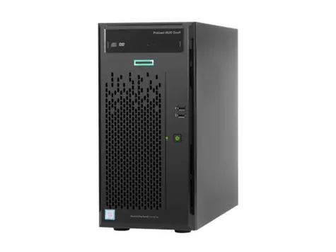HPE ProLiant ML10 G9 / Intel Xeon E3-1225v5 3,3 GHz / 8 GB / 1 TB / 1xGLAN / 300 W / Schwarz