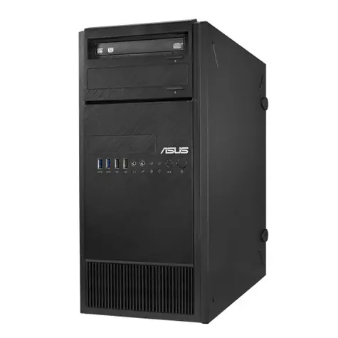 Asus TS100-E10-PI4 TWR Server schwarz / Intel C242 / LGA 1151 / 4X DDR4 EEC / 6x SATA / LAN