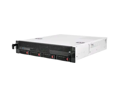 Silverstone RM21-304 Rackmount-Speicher / 2U / M-ATX / 1x USB 3.0 + 1x USB 2.0 / 3x 80 mm 