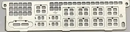 SuperMicro MCP-260-00131-0N / 1U IO-Rahmen für X11SCL-LN4F mit EMI-Dichtung / RoHS