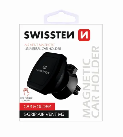 Swissten S-GRIP AIR VENT M3 Magnethalter für die Autolüftung