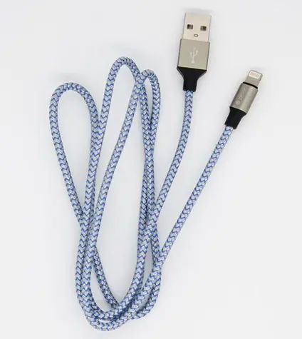 Devia Vogue Lightning Datenkabel silber