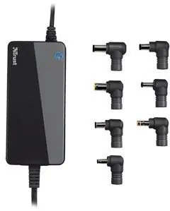 Trust Primo 90W Laptop-Ladegerät / 18-20V / 6 Anschlüsse