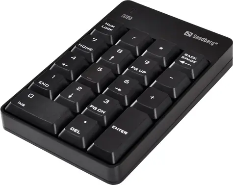 Sandberg Wireless Numeric Keypad 2 / kabellose numerische Tastatur