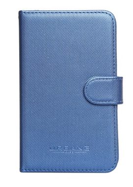 FASHION BOOK UNI Hülle für 5,8" - 6,2" blau