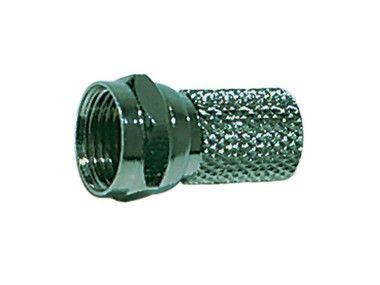 OEM F-Stecker 7,5 mm zum Anschrauben - Stückverkauf