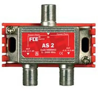 FTE Hub AS 2, Bereich 5-2400 MHz, F-Stecker / Aftermarket