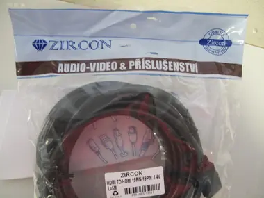 Zircon HDMI-Kabel Premium 3M / Nachverkauf