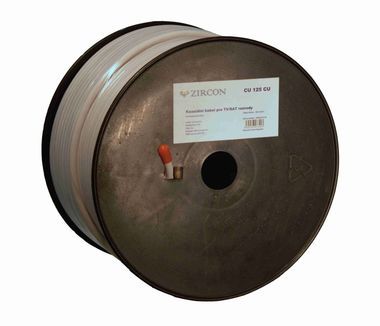 Koaxialkabel Zircon CU 125 CU - Spule 100 m