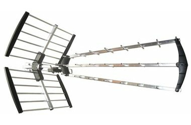 Solight Outdoor-DVB-T-Antenne 17 dB / UHF / 21. - 60. Kanal / LTE/4G-Filter