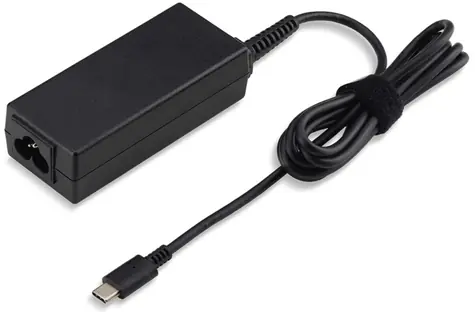 Acer Netzteil 45W schwarz / USB-C / Einzelhandel