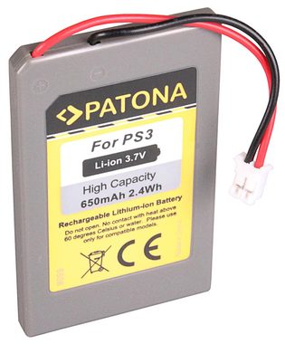 Patona Akku für Sony PS3 Spielekonsole / 650mAh / Li-lon / 3,7V