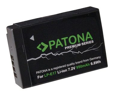 Patona Akku für Foto Canon LP-E17 950mAh / Li- ION Premium