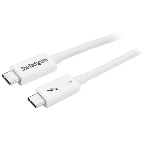 StarTech Thunderbolt 3 Kabel 2m weiß / 20Gbps