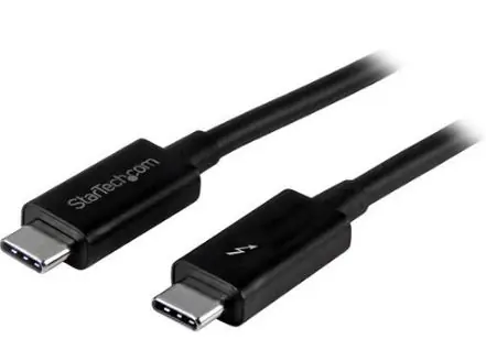 StarTech Kabel Thunderbolt 3 2m schwarz / 20Gbit/s