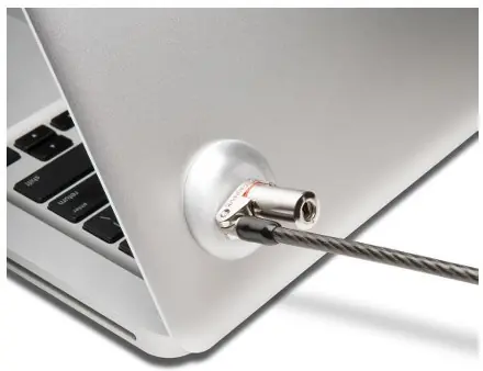 Kensington neuer Steckplatz zur Installation eines Schlosses am UltraBook®