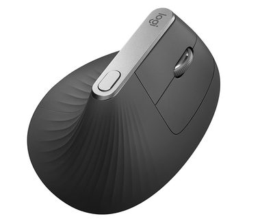 Logitech MX Vertical / Maus / Ergonomisch / kabellos / USB / 4000dpi / 4 Tasten