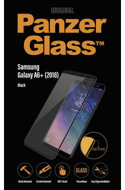 PanzerGlass Panzerglas für Samsung Galaxy A6+ (2018) schwarz