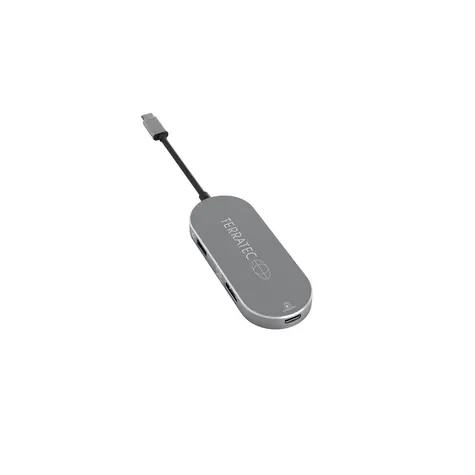 Terratec Connect C5 / Adapter USB Typ-C an Typ-C PD & HDMI & 2x USB3.0 / Lesegerät