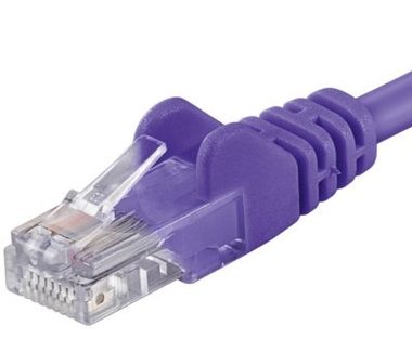 PremiumCord UTP CAT6 7m lila / Patchkabel / RJ45-RJ45