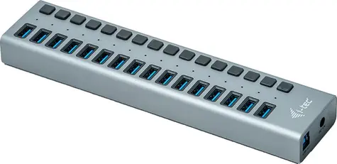 i-TEC USB 3.0 Lade-HUB 16 Port + Netzteil 90 W