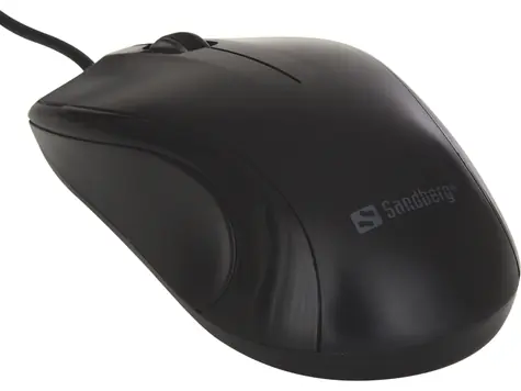 Sandberg USB-Maus / 3 Tasten / optische Maus / 1200 DPI / USB