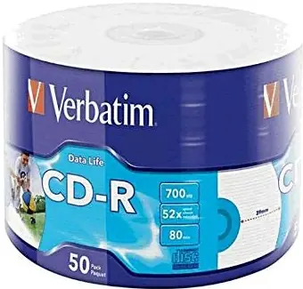Verbatim CD R 700 MB 52x 50 Stück / Spindel