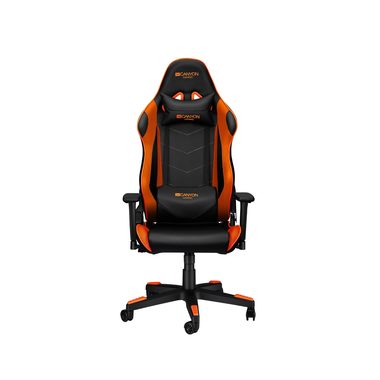 Canyon Deimos CND-SGCH4 / Gaming-Stuhl / max. 150 kg / Kunstleder / orange-schwarz