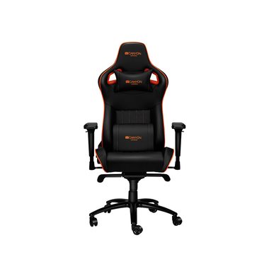 Canyon Corax CND-SGCH5 / Gaming-Stuhl / max. 180 kg / Kunstleder / orange-schwarz