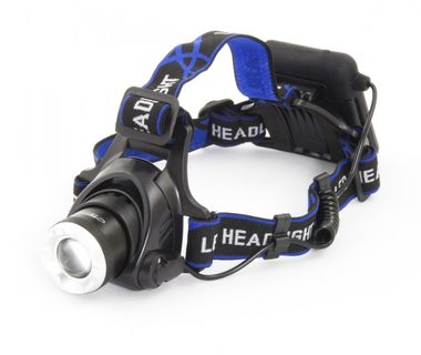 Esperanza EOT005 CREE T6 Orion LED-Stirnlampe / 3W / 600lm / 6x LED / wasserdicht / 4X AA