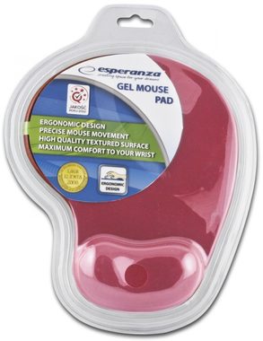 Esperanza EA137R rot / Gel-Mauspad / 230 x 190 x 20 mm / Blister