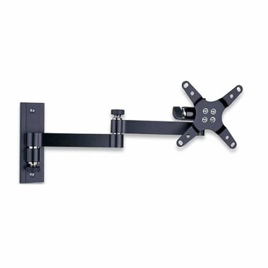 Techly Wandhalterung für TV LCD|LED|PDP doppelt 13-30" 15 kg / VESA / schwarz
