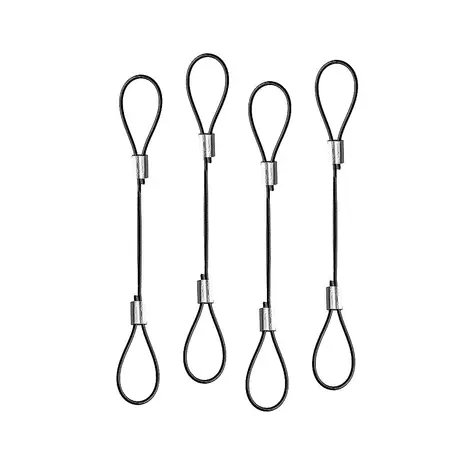 Lindy 40774 Kabelschloss schwarz / 0,15m