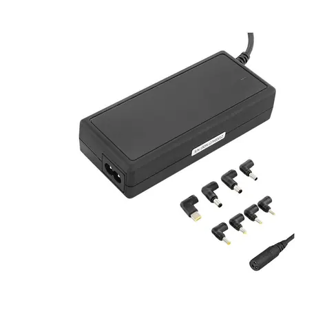 Qoltec Universal-Adapter für Laptops 90 W / 8 Stecker / + Cable