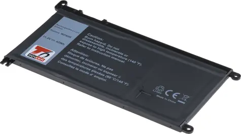 T6 Power -Akku für DELL 15 5568 5578 & Vostro 14 5468 15 5568 / Li- POL / 3 Zellen / 3680 mAh / 42 Wh
