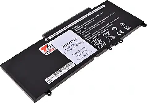 T6 Power -Akku für DELL Latitude E5450 E5550 E5250 3150 3160 (6900 mAh) / Li- POL / 4 Zellen / 6900 mAh / 51 Wh