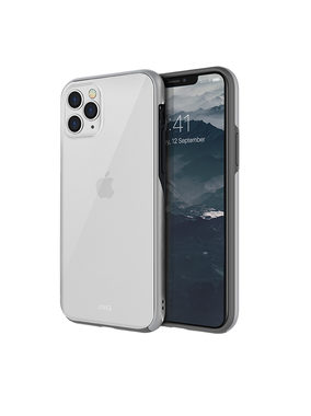 UNIQ Hybrid Vesto Hue Hülle für Apple iPhone 11 Pro Max - Silber