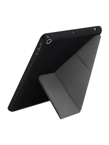 UNIQ Transforma Rigor Hülle mit Ständer für Apple iPad 10.2" - Ebenholzschwarz