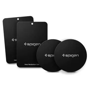 Spigen Kuel MP-4P Ersatzset Metallpads schwarz