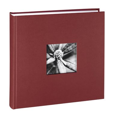 HAMA FINE ART 30x30 cm Burgund / Klassisches Album / 100 Seiten