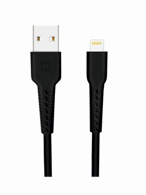 Swissten Datenkabel USB - LIGHTNING 1m schwarz