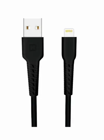Swissten Datenkabel USB - LIGHTNING 1m schwarz
