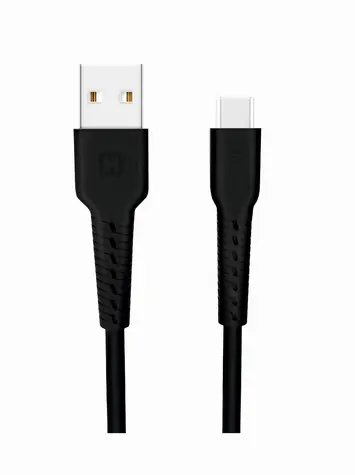 Swissten Datenkabel USB - USB-C 1m schwarz
